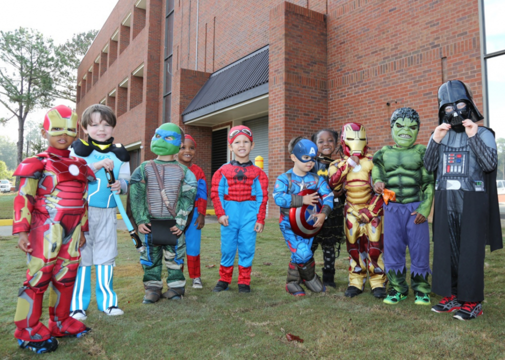 Rise of superhero costumes